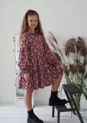 Sukienka dla dziewczynki w stylu babydoll