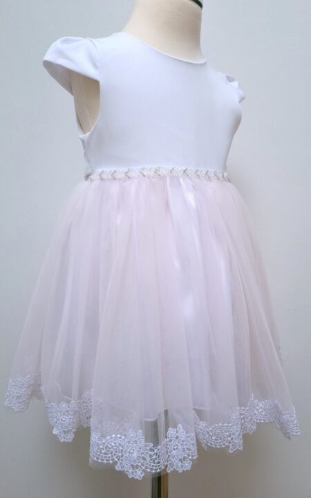 Sukienka dla dziewczynki na roczek lub chrzest