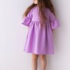 sukienka elegancka dla dziewczynki w kolorze fioletowym