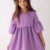 sukienka elegancka dla dziewczynki w kolorze liliowym