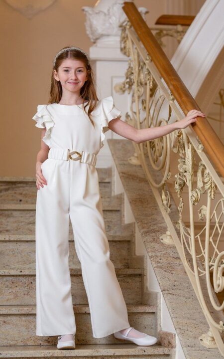 Kombinezon na przebranie po Komunii, dla dziewczynki