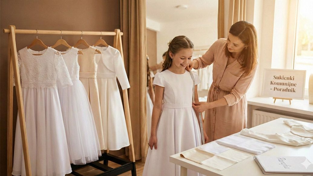 Jak wybrać sukienkę na uroczystość Komunii?